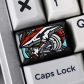 Dropshipping GUNDAM Metal Keycaps ESC / Backspace Zinc Alu Alloy Keycaps for Mechanical Gaming Keyboard Cherry R4 3D